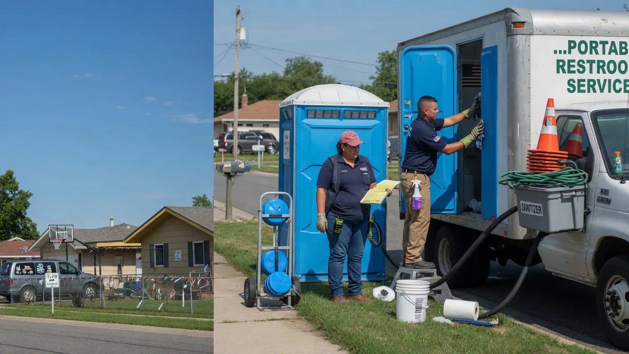 Portable Toilet Rental in Crofton, NE near me